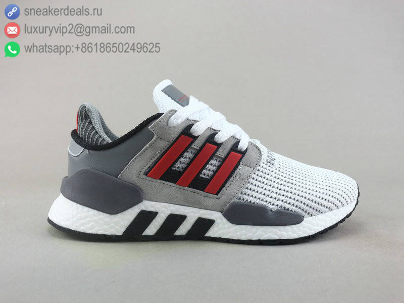 ADIDAS EQT BASK ADV GREY RED UNISEX RUNNING SHOES